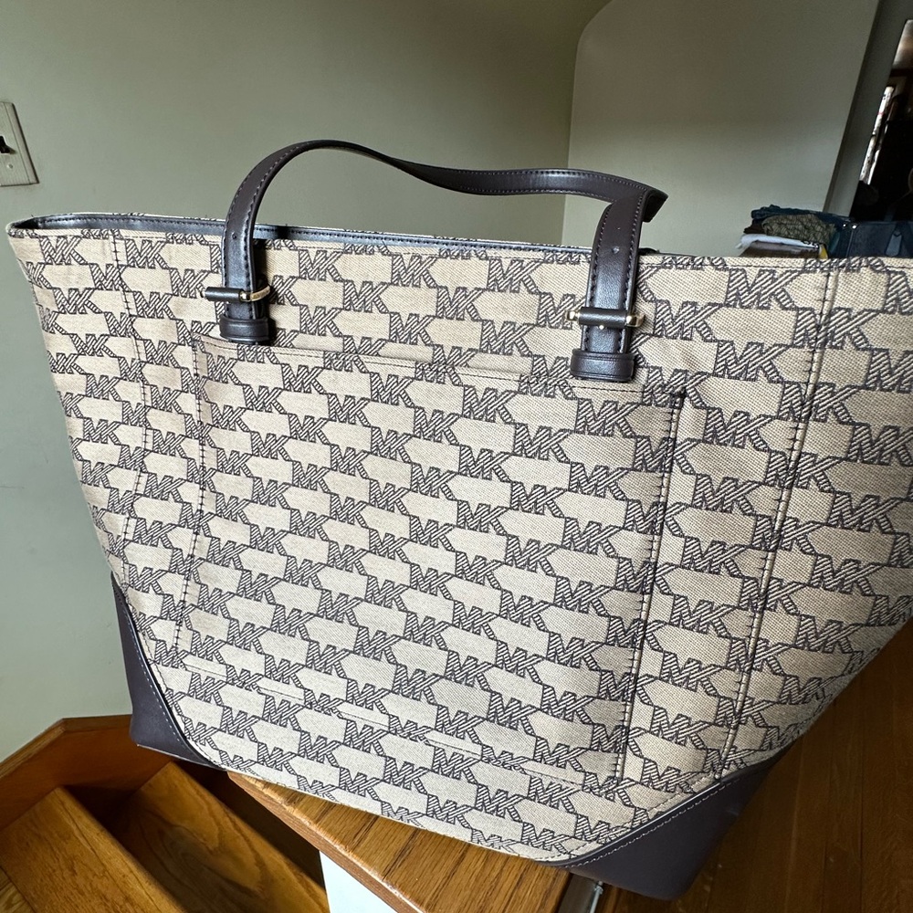 Michael Kors Monogram Tote Bag
